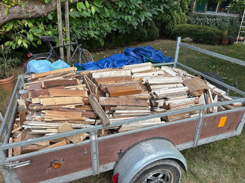 Stoofhout, kachelhout, aanmaakhout, Ophalen