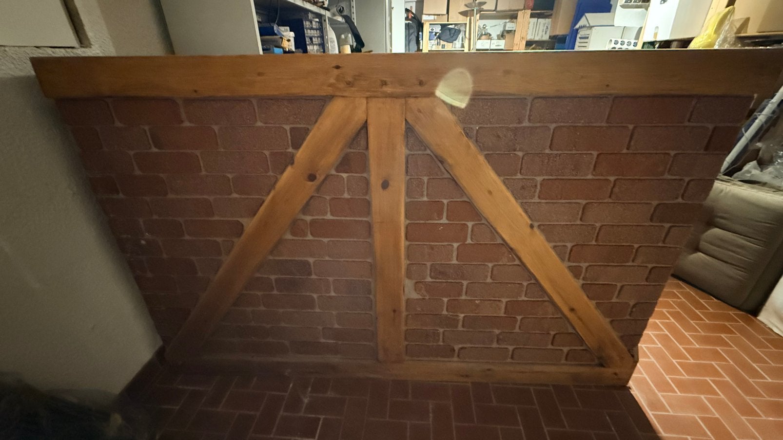 Bar structure bois, 150 à 200 cm, Comme neuf, Enlèvement, Autres matériaux