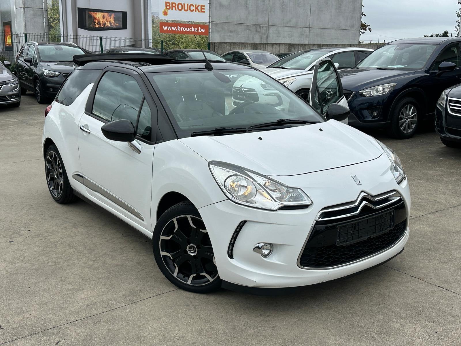 Citroën Ds3 Cabriolet 1.6L Benzine 2014, Autos, Cuir, Euro 5, Achat, Entreprise