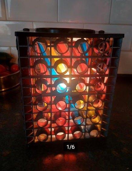 Vintage disco lamp, Ophalen of Verzenden, Gebruikt