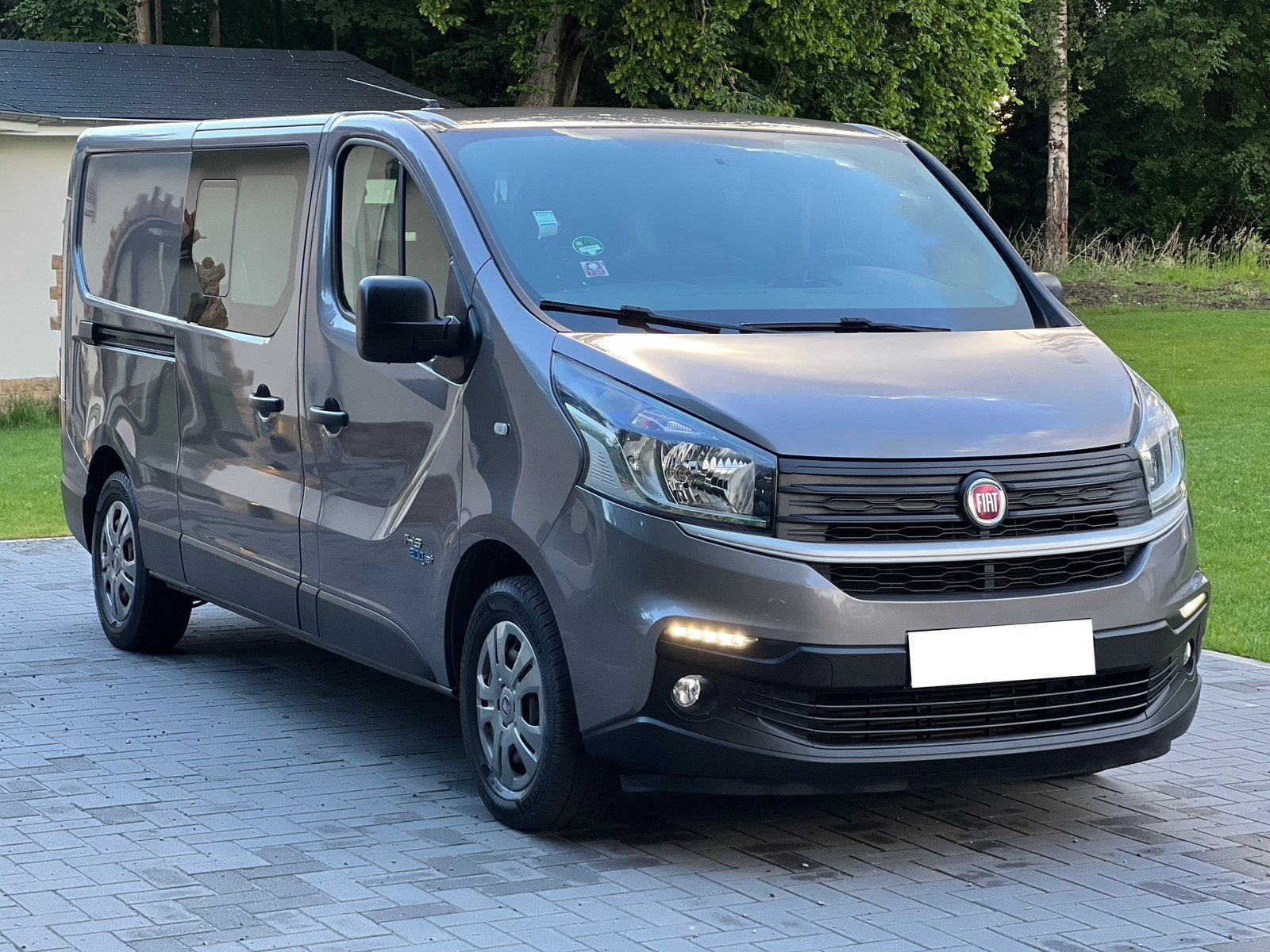 Fiat Talento 1.6Ecojet met dubbele cabine lang Versie, Auto's, Bestelwagens en Lichte vracht, Particulier, ABS, Adaptieve lichten