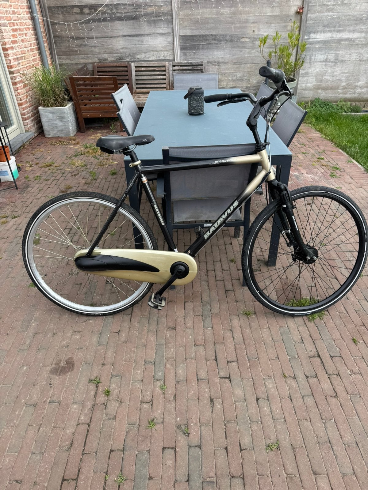 Herenfiets Batavus, Fietsen en Brommers, Ophalen, Zo goed als nieuw, Batavus, Versnellingen