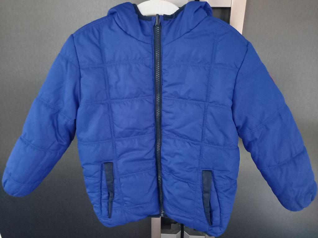 Blauw jasje Esprit maat 92-98, Kinderen en Baby's, Kinderkleding | Maat 92, Ophalen of Verzenden, Zo goed als nieuw, Esprit, Jongen