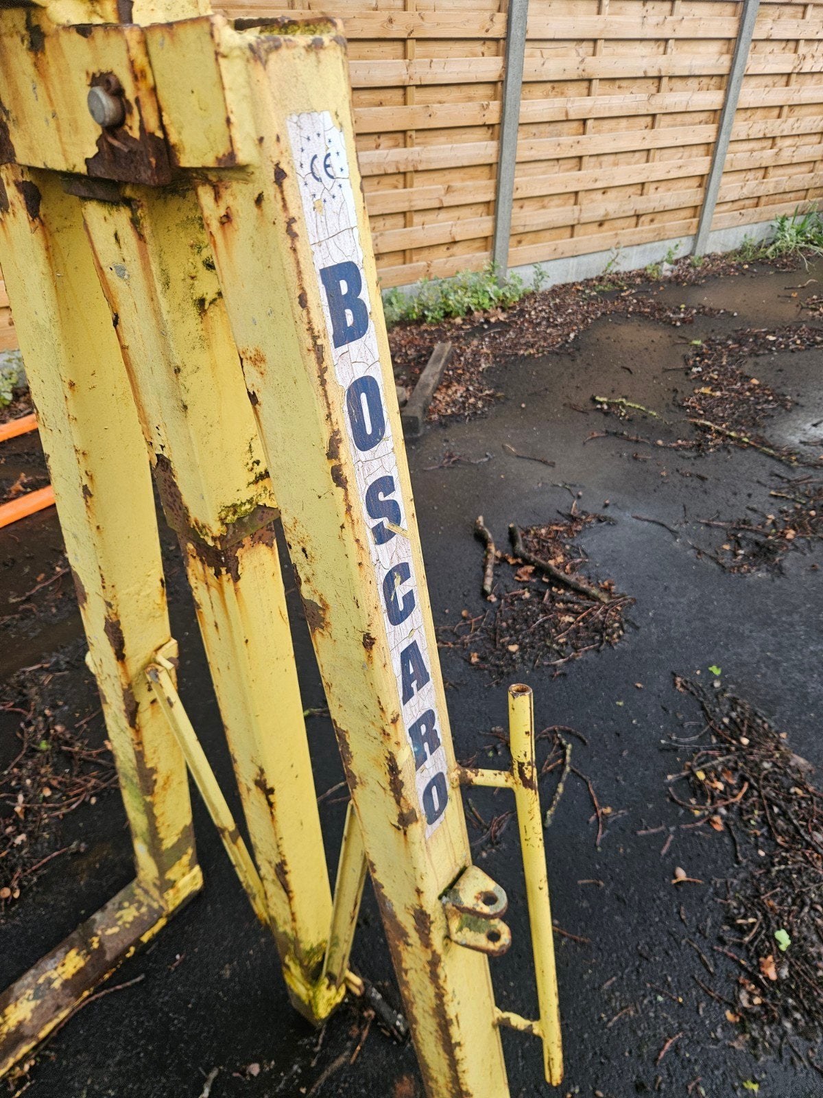 Pallethaak te koop Boscaro 2000kg, Enlèvement