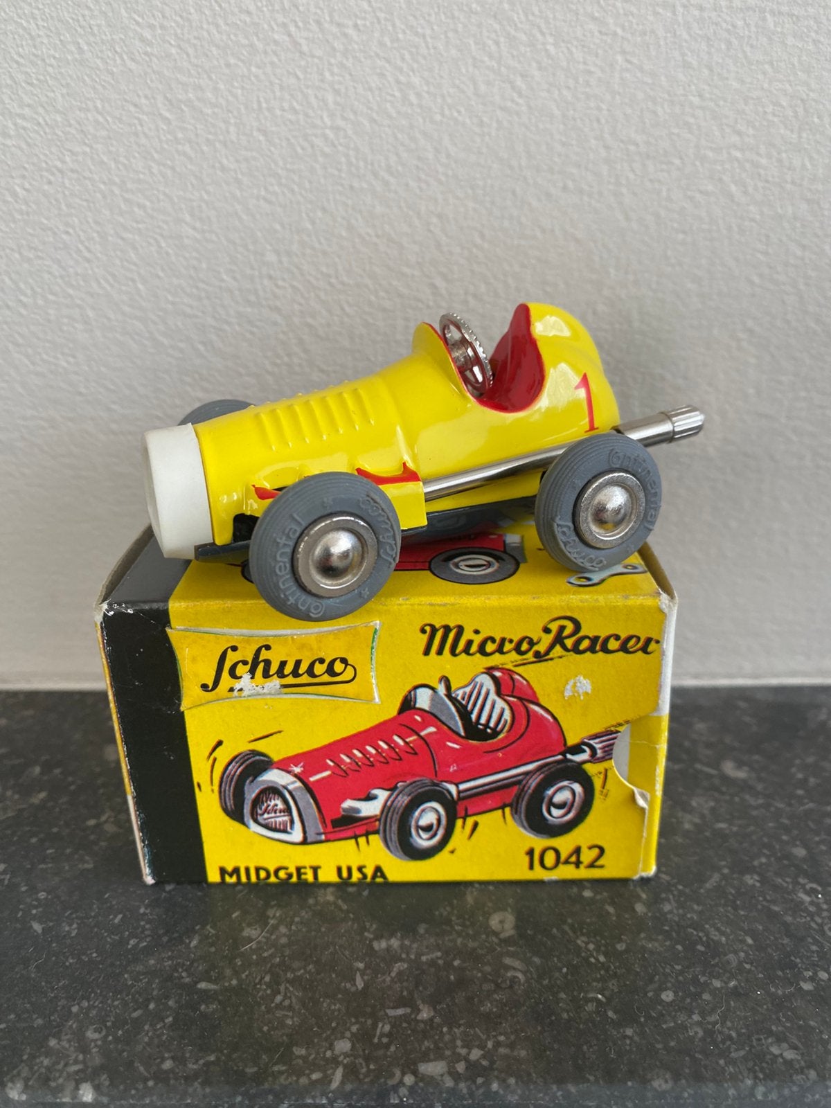 Schuco micro racer midget usa 1042, Ophalen of Verzenden, Nieuw, Auto, Schuco