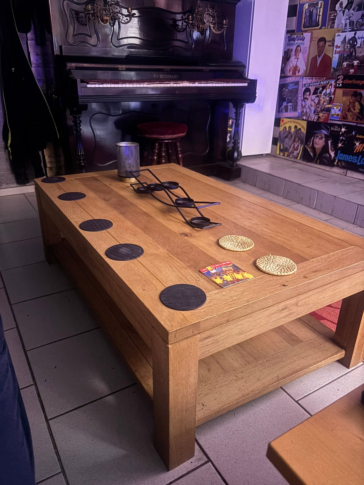 eiken tafel, Ophalen, Zo goed als nieuw