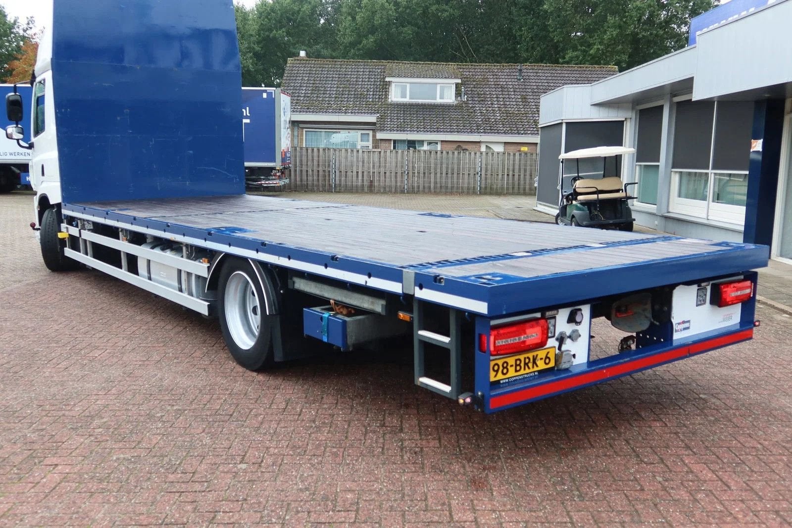 DAF CF 410 Open Laadbak / 4 SEATS!, Autos, Achat, Entreprise, ABS, Diesel