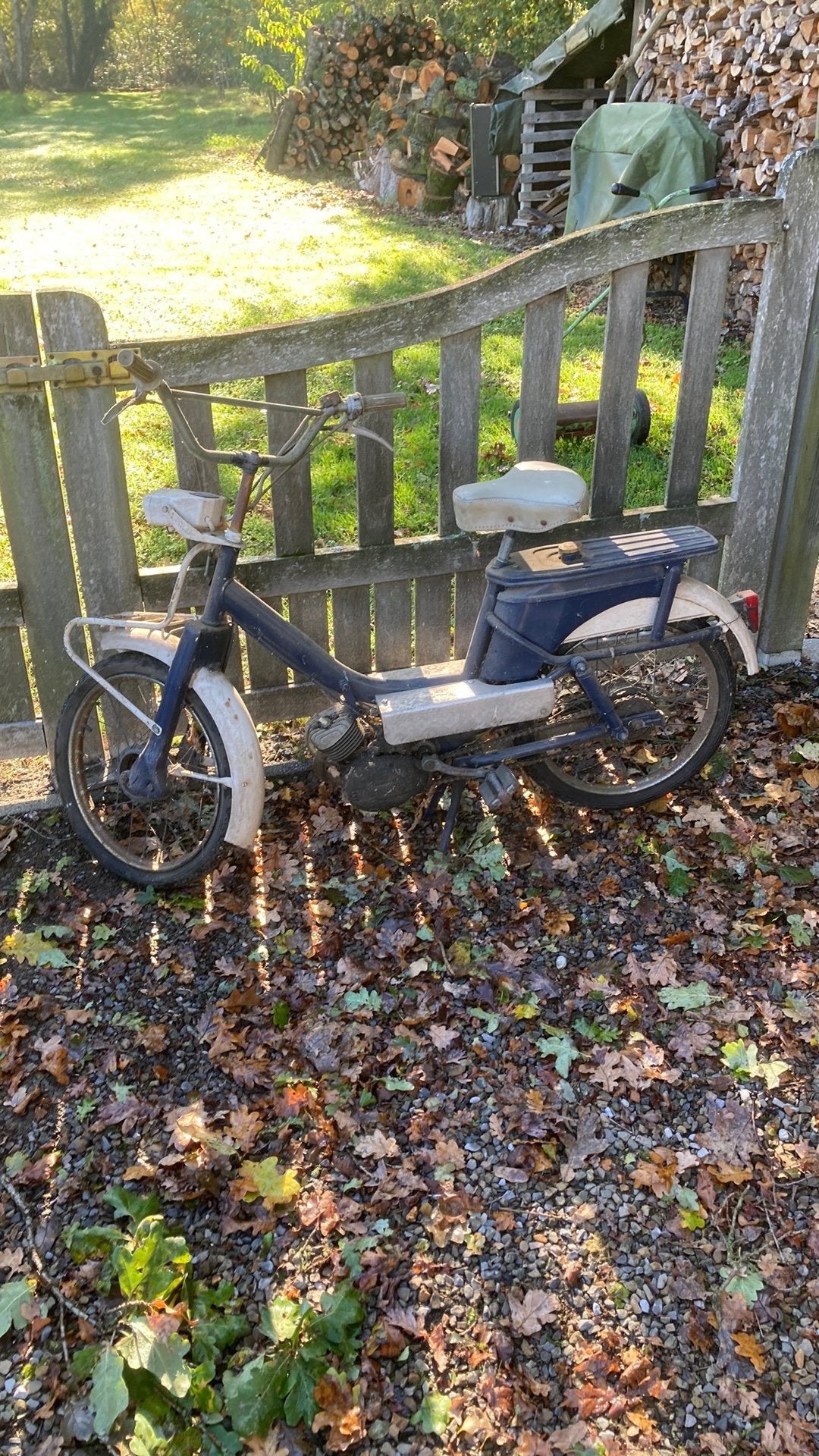Flandria oldtimer schuurvondst, Ophalen, 50 cc