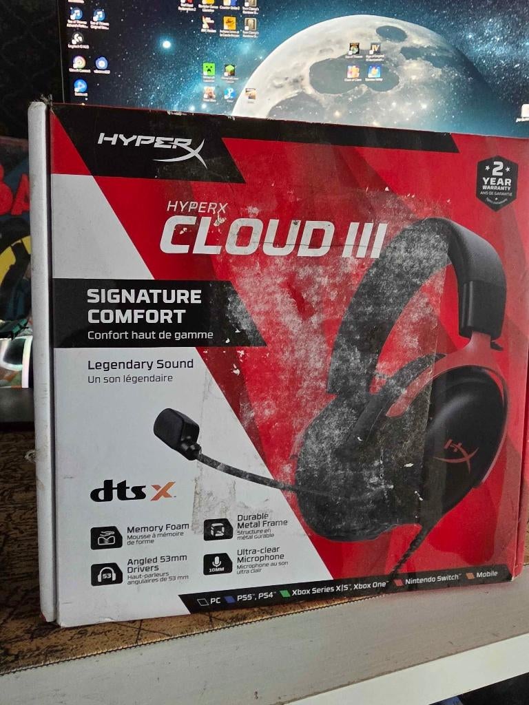 casque Cloud III, Ophalen, Nieuw, Overige merken