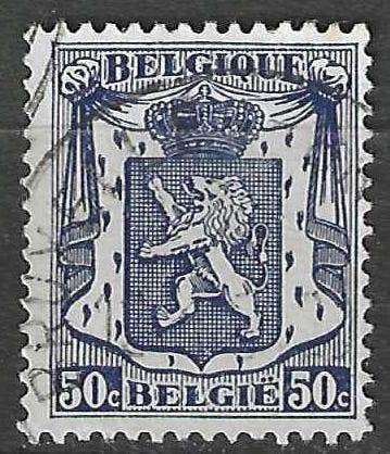 Belgie 1935 - Yvert 426 /OBP 426a - Klein staatswapen (ST), Verzenden, Gestempeld, Gestempeld