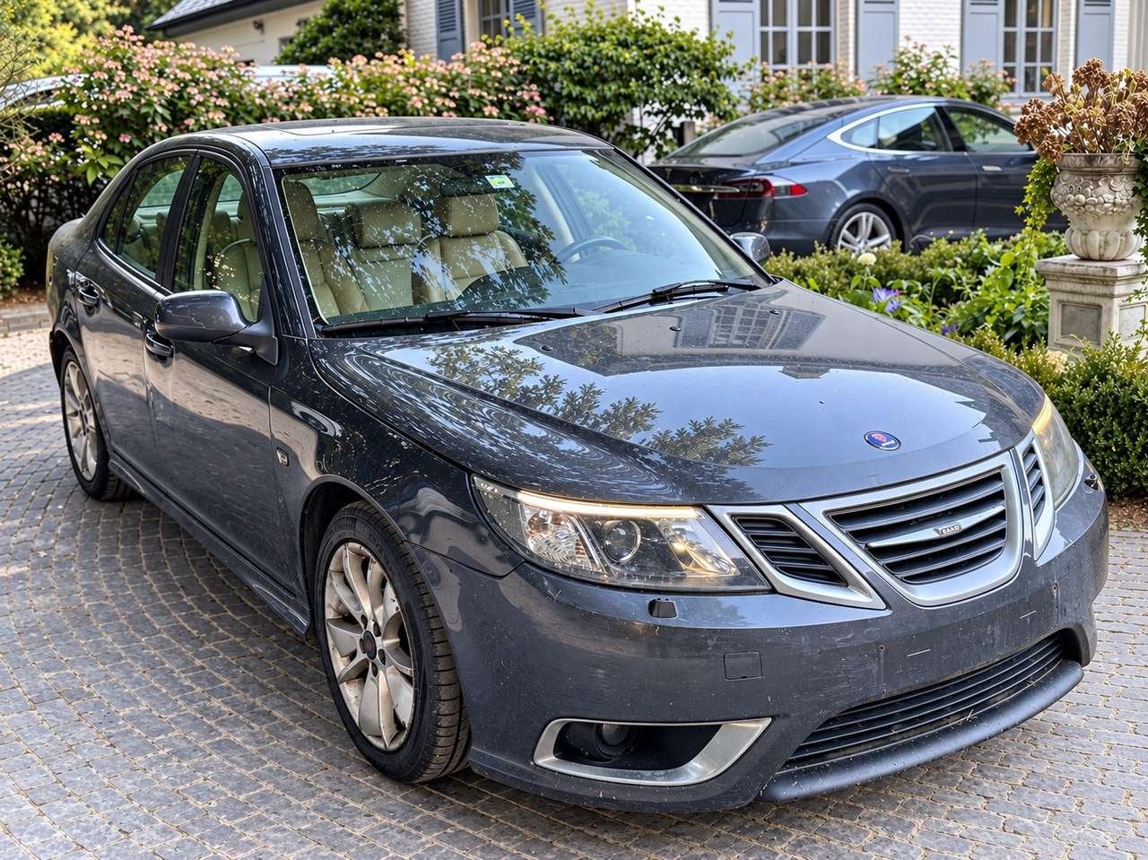 Saab 9-3 1.9 TTiD Aero Aut., Auto's, 179 pk, Beige, 4 cilinders, 0 kg