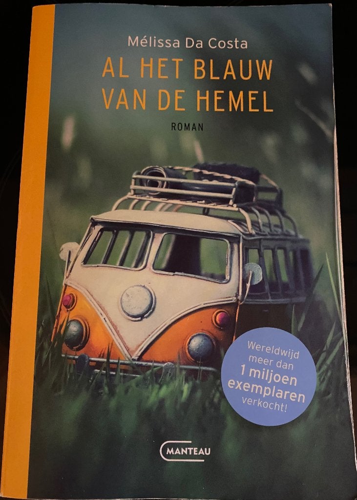 Al het blauw van de hemel, Livres, Enlèvement, Comme neuf, Mélissa Da Costa
