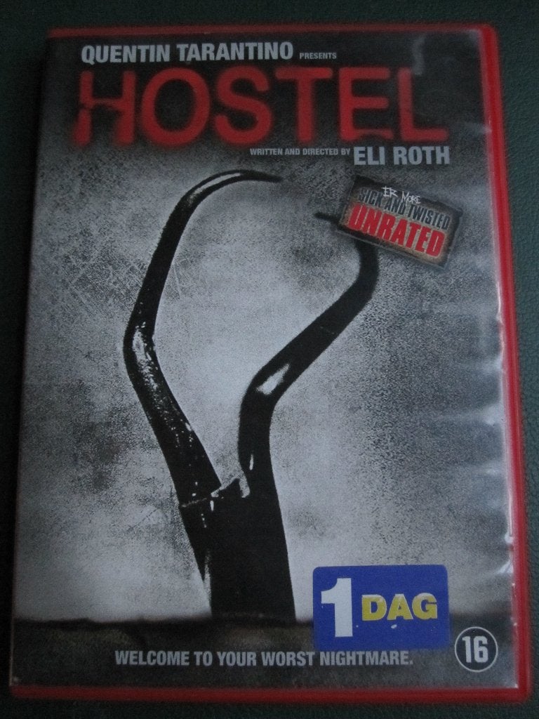 Hostel, Cd's en Dvd's, Vanaf 16 jaar, Ophalen of Verzenden, Zo goed als nieuw, Nederlands