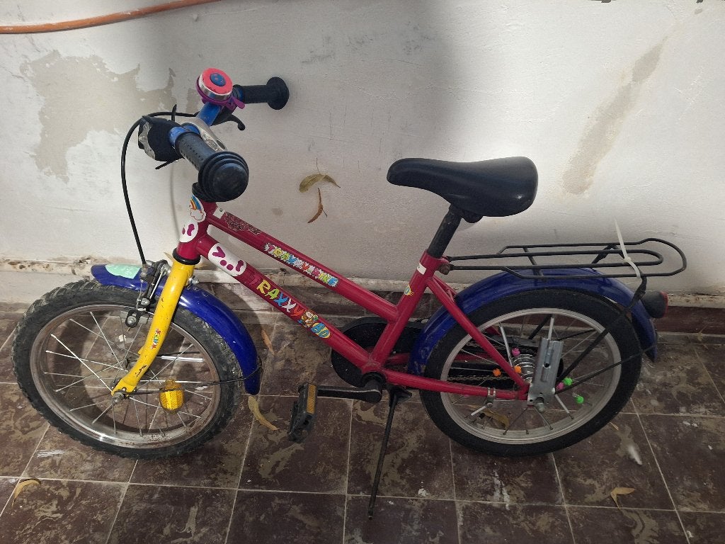 vélo enfant 16 pouces, Vélos & Vélomoteurs, Enlèvement, Utilisé, Frein sur jante, 16 à 20 pouces