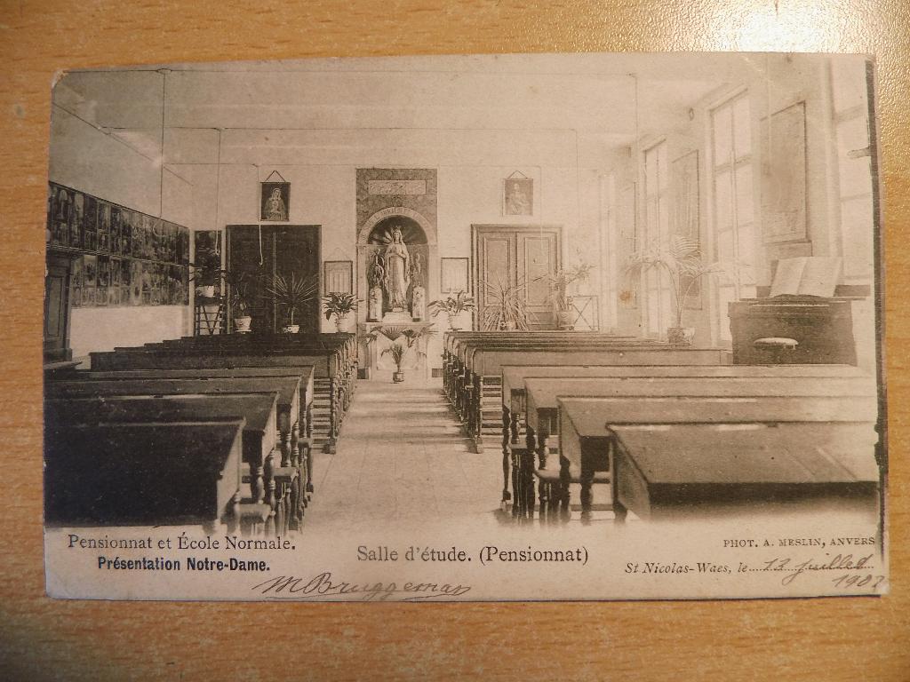 postkaart Sint-Niklaas, Ophalen of Verzenden, Voor 1920, Gelopen, Oost-Vlaanderen