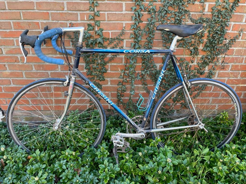 Retro koersfiets corsa chesini, Fietsen en Brommers, Ophalen, Gebruikt