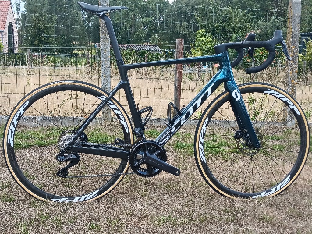 Scott Addict rc Pro Large (56) Zipp, Enlèvement, Utilisé