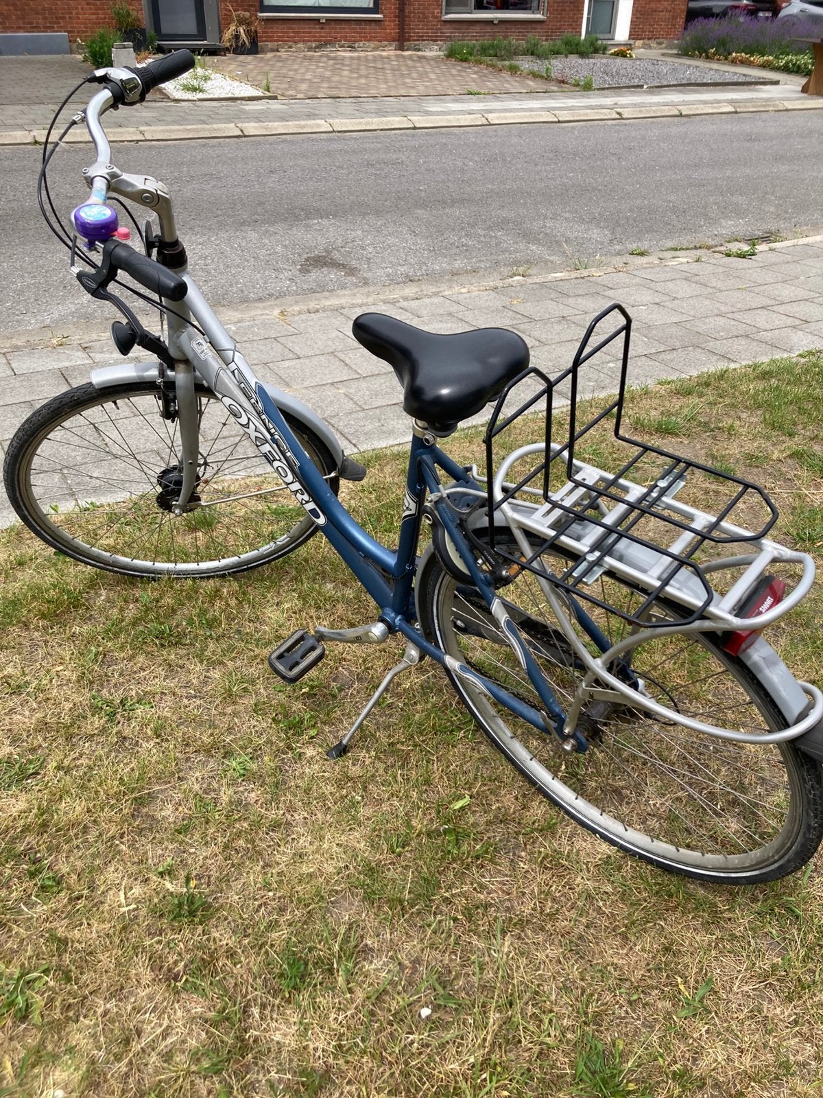 Oxford damesfiets, Ophalen, Gebruikt, Velgrem, 47 tot 50 cm
