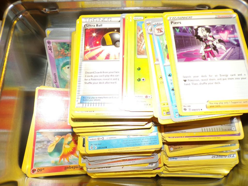 100 Pokemon kaarten mix, Hobby en Vrije tijd, Ophalen, Zo goed als nieuw, Meerdere kaarten, Foil