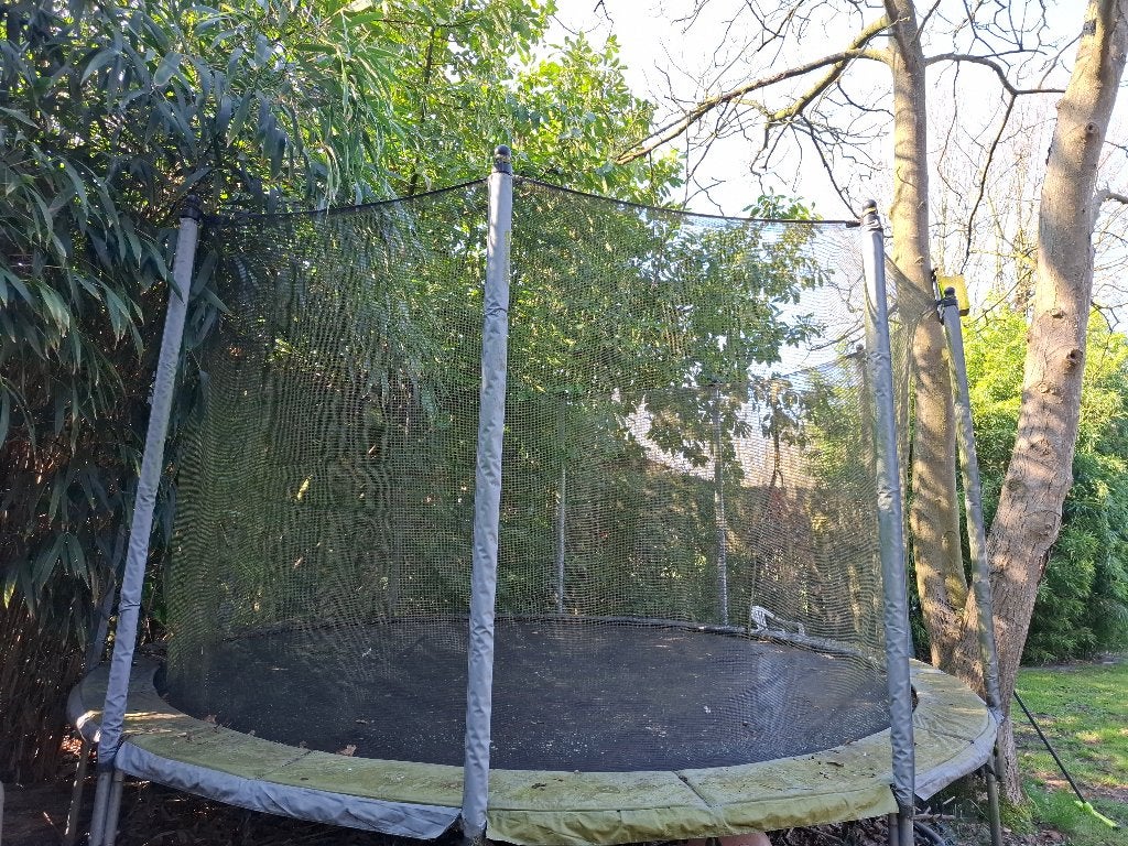 Domyos Essential 420 - Trampoline met net, Kinderen en Baby's, Ophalen, Gebruikt