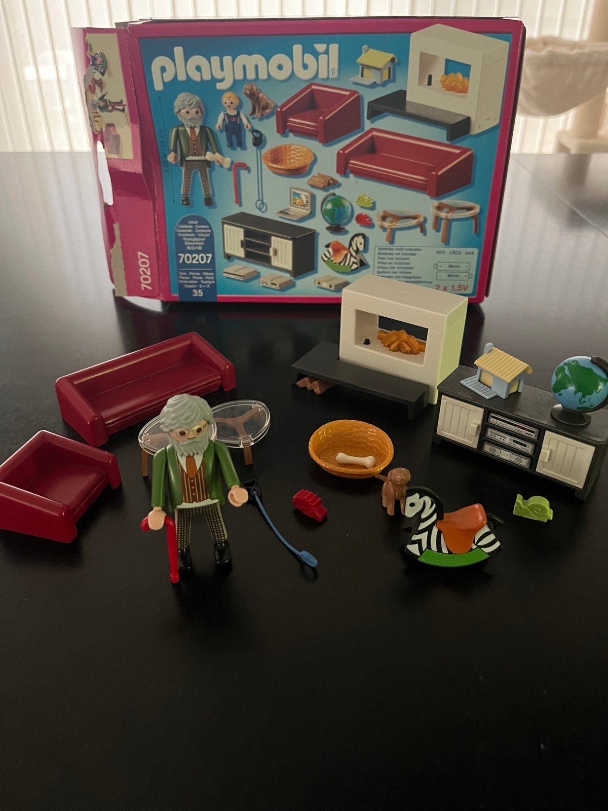 Playmobil - huiskamer 70207, Kinderen en Baby's, Ophalen of Verzenden, Gebruikt