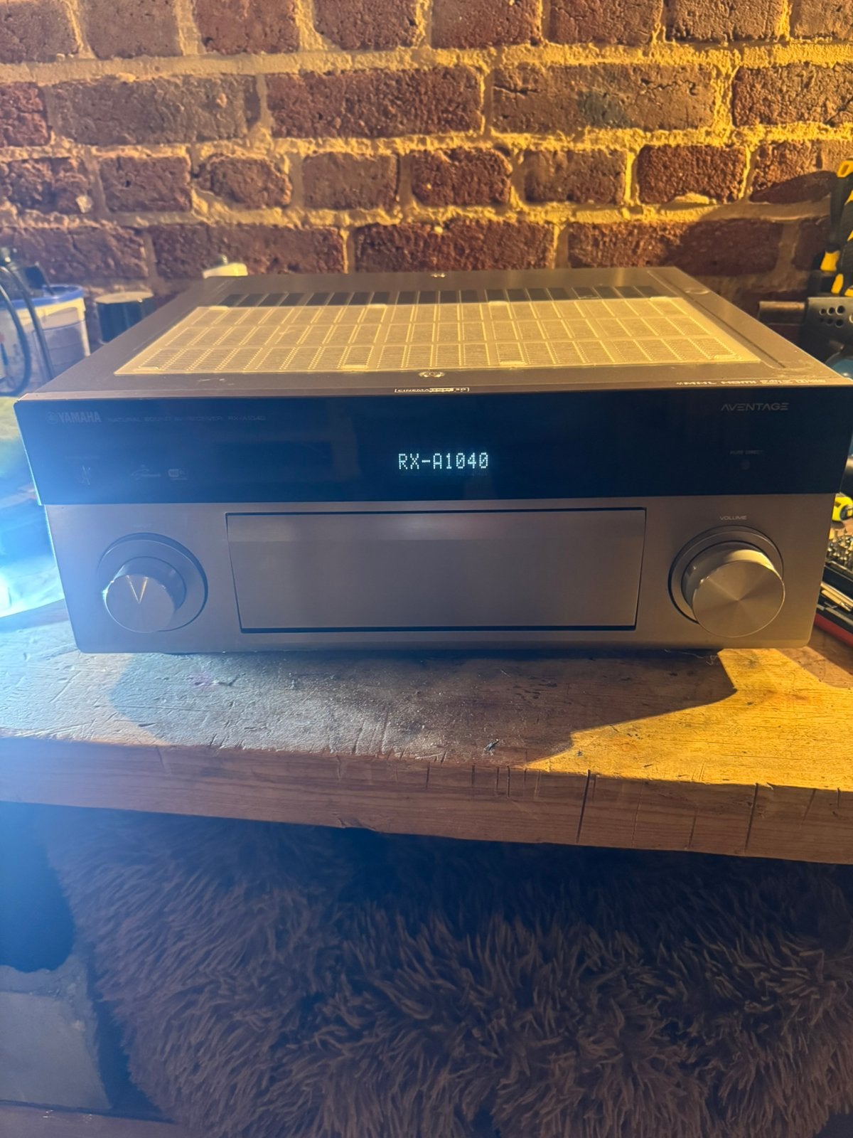 Amplificateur Yamaha rx-A1040 ( en panne ), Enlèvement, Ne fonctionne pas