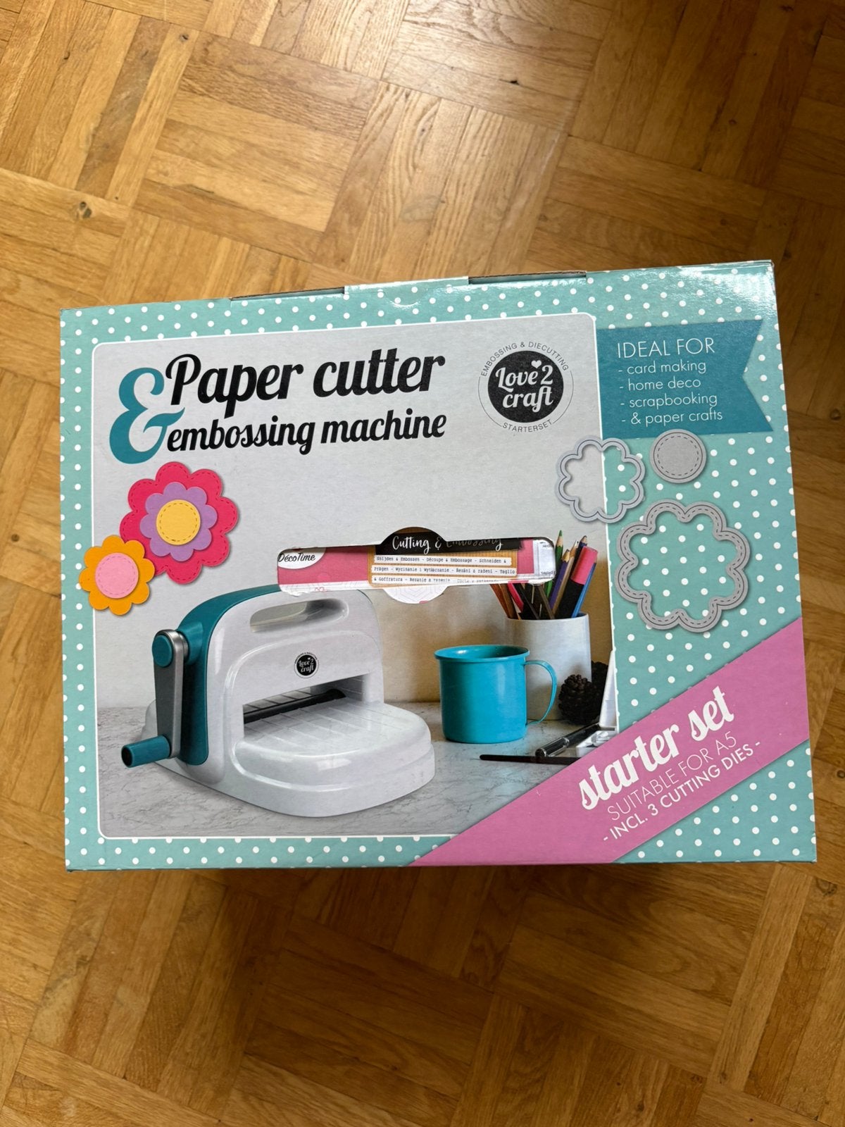 Paper cutter embossing machine, Hobby en Vrije tijd, Knutselen, Nieuw, Machine, Ophalen