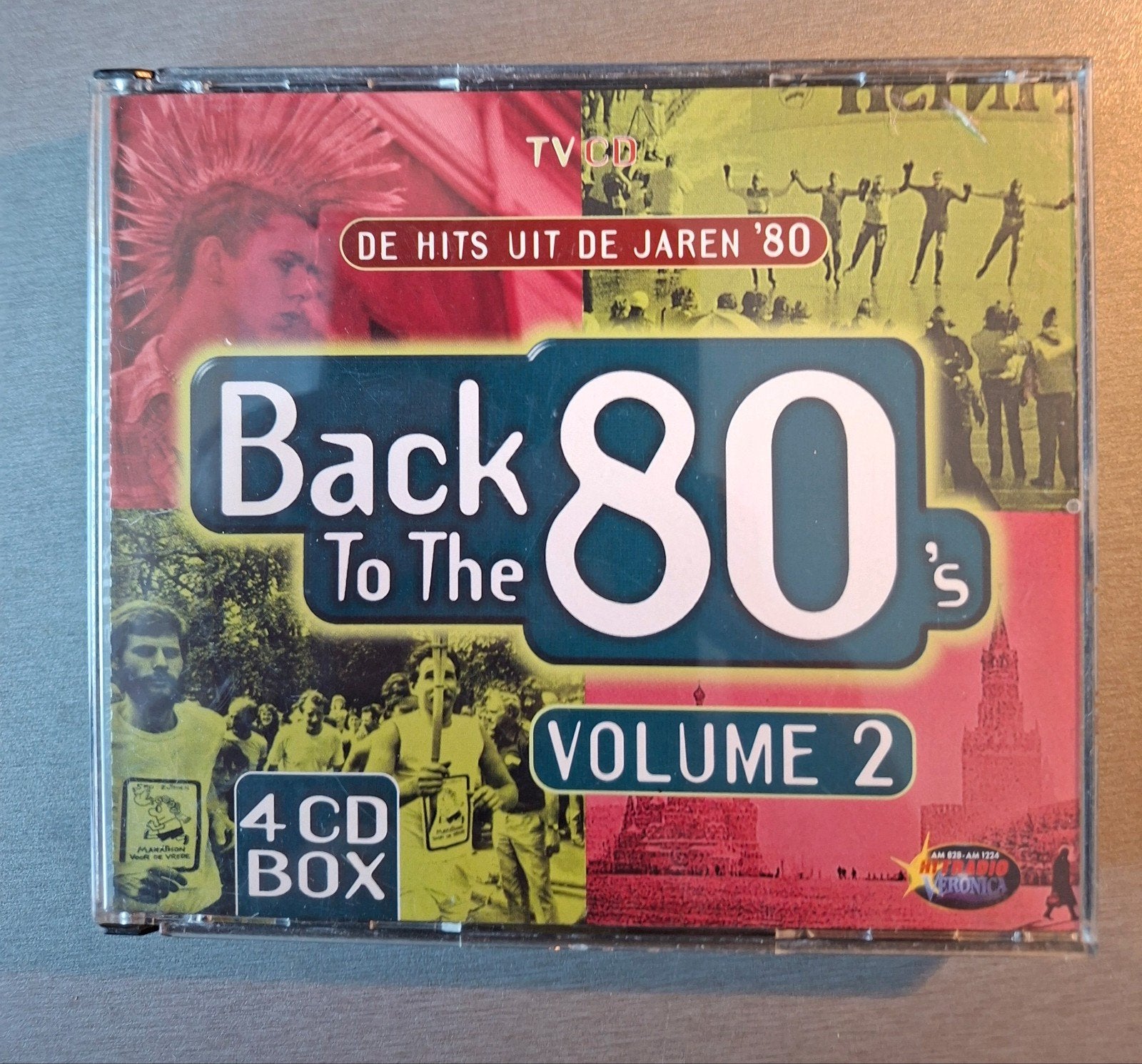 Boîte de 4 CD. Retour aux années 80. volume 2 (Sony)., CD & DVD, CD | Compilations, Enlèvement ou Envoi