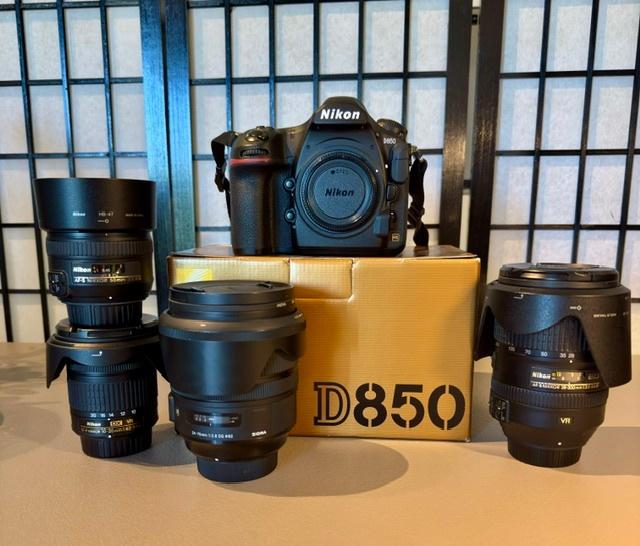Nikon D850, TV, Hi-fi & Vidéo, 45 Mégapixel, Enlèvement ou Envoi, Comme neuf, Nikon