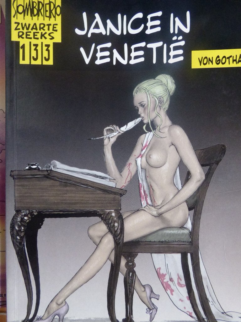 janice in venetie ,von gotha , sombrero zwarte reeks nr 133, Boeken, Ophalen of Verzenden