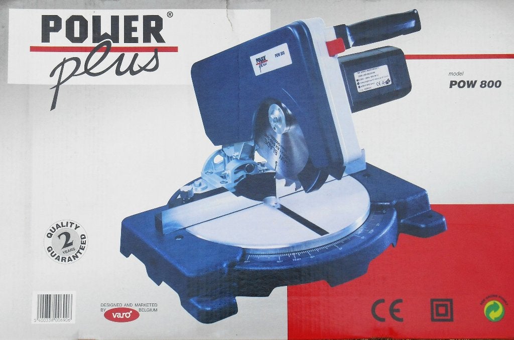 Power Plus Cirkelzaag - Afkortzaak - Verstekzaag - POW 800, Cirkelzaag, Nieuw, 600 tot 1200 watt, Ophalen of Verzenden