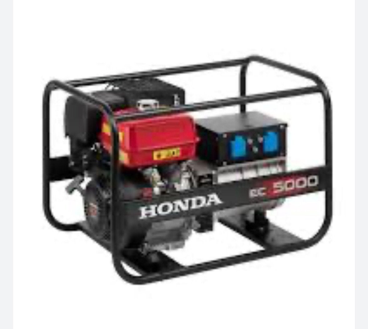 Générateur honda ec 5000, Bricolage & Construction, Générateurs, Enlèvement, Neuf, 5 à 10 kVA, Essence