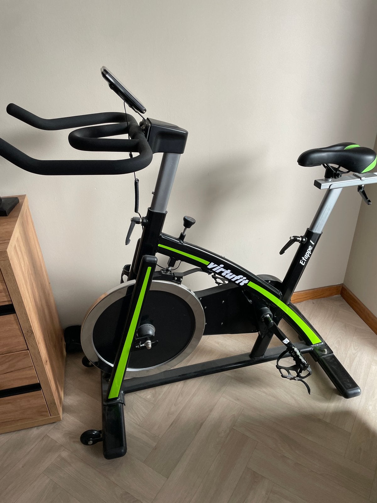 Hometrainer /spinningfiets, Sport en Fitness, Ophalen, Zo goed als nieuw, Hometrainer