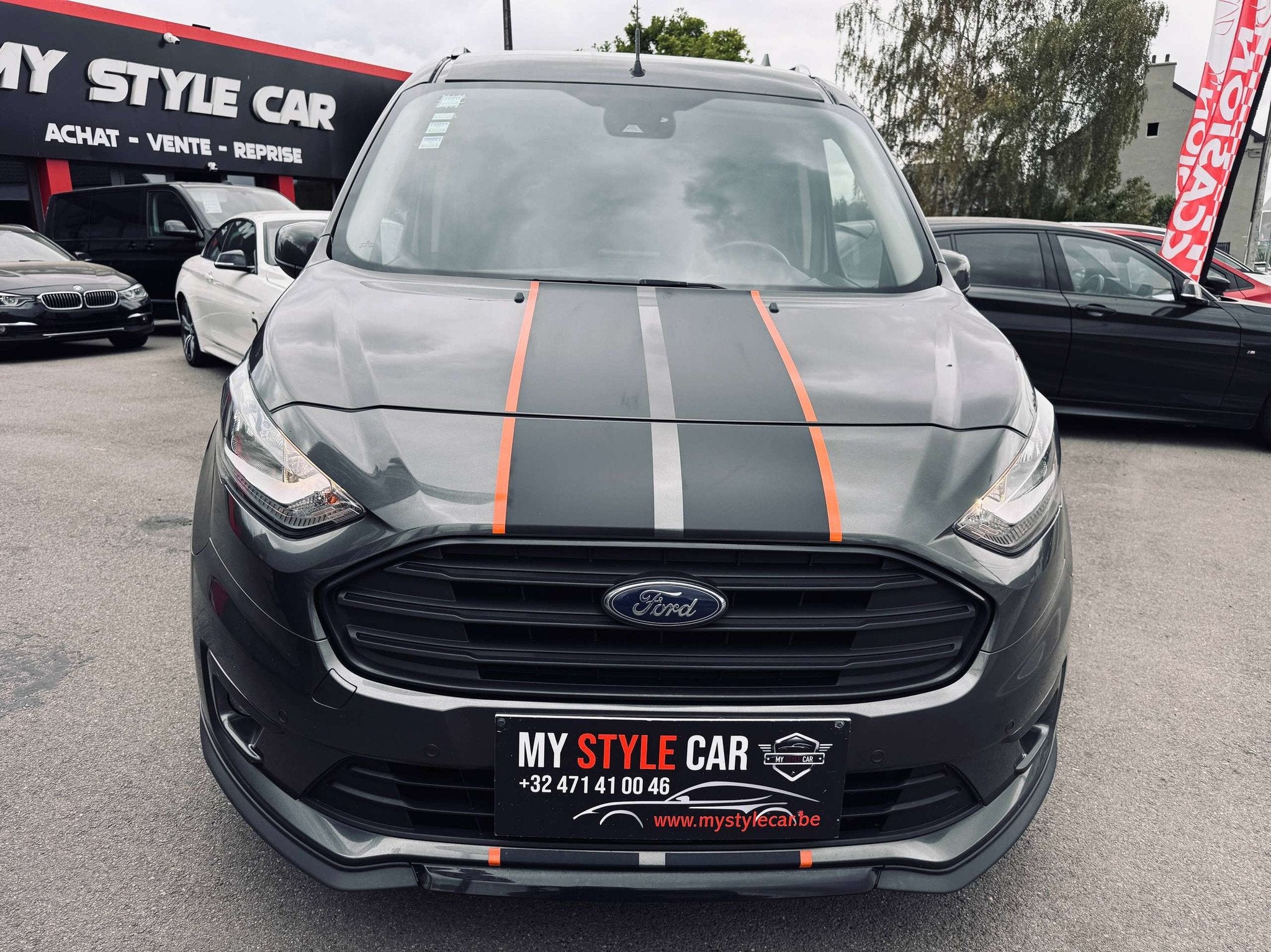 Ford Transit Connect 1.5 TDCi Sport TVA RECUP Automatique, G, Autos, Camionnettes & Utilitaires, Argent ou Gris, Achat, Euro 6