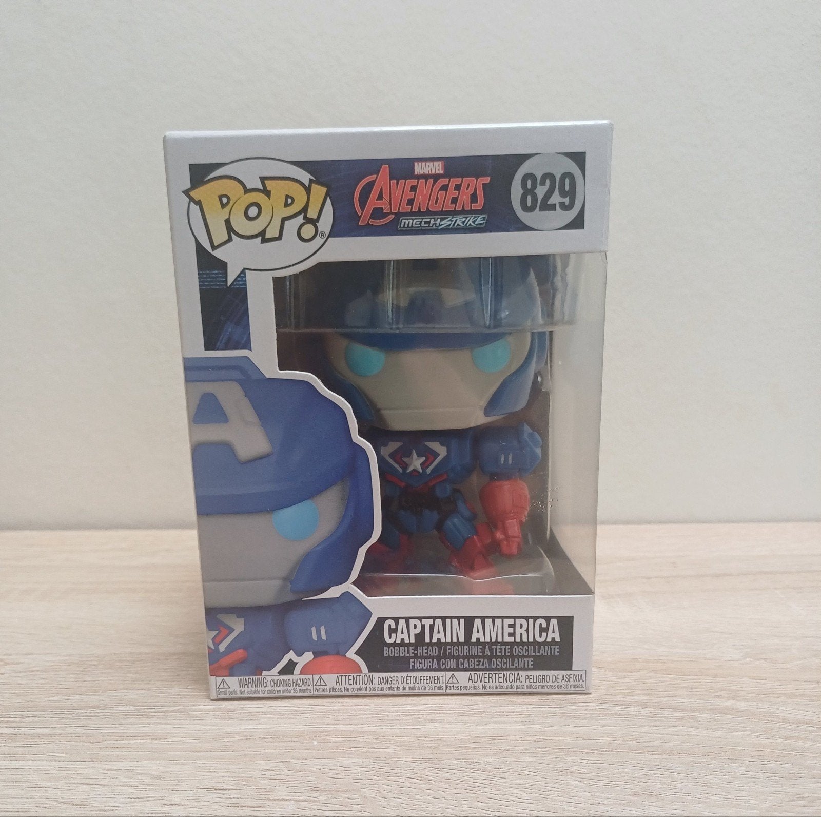 Funko Pop! Marvel Avengers - Captain America #82, Ophalen of Verzenden, Zo goed als nieuw