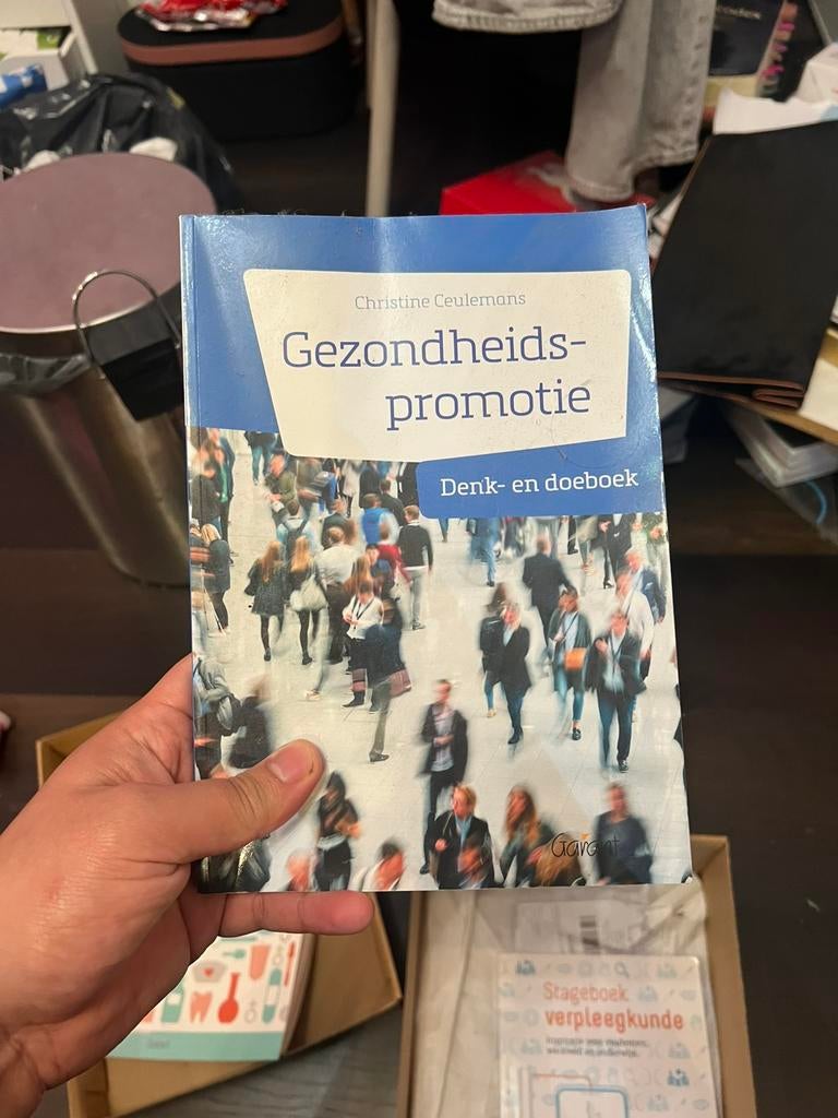 Gezondheidspromotie, Boeken, Ophalen, Zo goed als nieuw