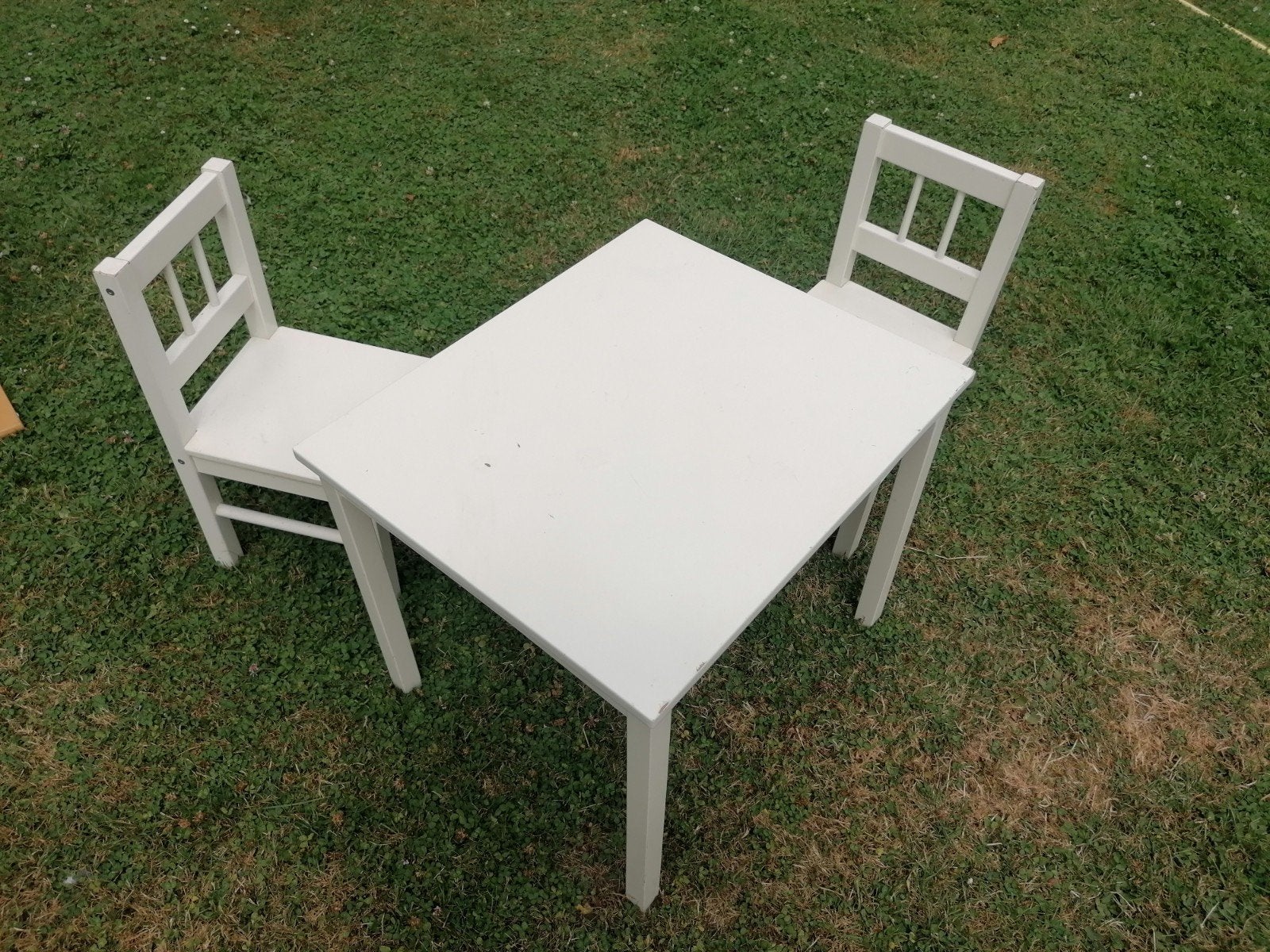kinderstoelen en tafel - ikea gulliver, Kinderen en Baby's, Ophalen, Gebruikt, Tafel(s) en Stoel(en)
