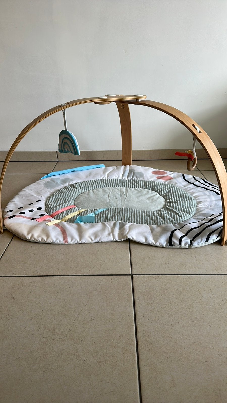 Baby gym, Ophalen, Zo goed als nieuw