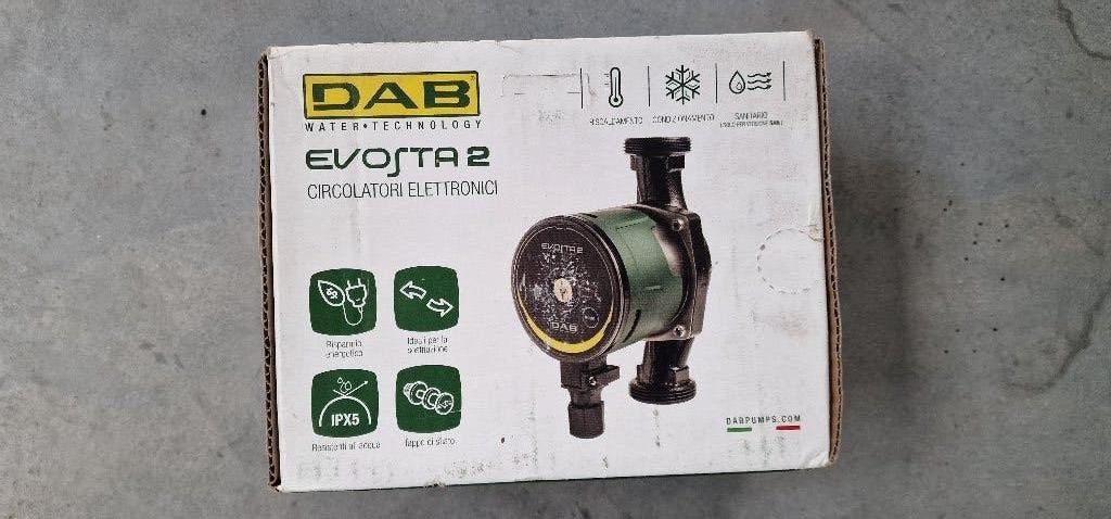 DAB Circulatiepomp Evosta 2 40/70-180, Minder dan 30 cm, Cv-ketel of Combi-ketel, Nieuw, Minder dan 60 cm