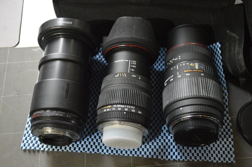 SIGMA & TAMRON telelenzen, Ophalen, Sigma