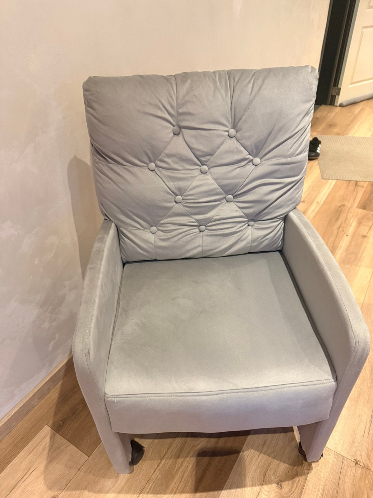 Chaise à roulettes, Maison & Meubles, Enlèvement, Comme neuf