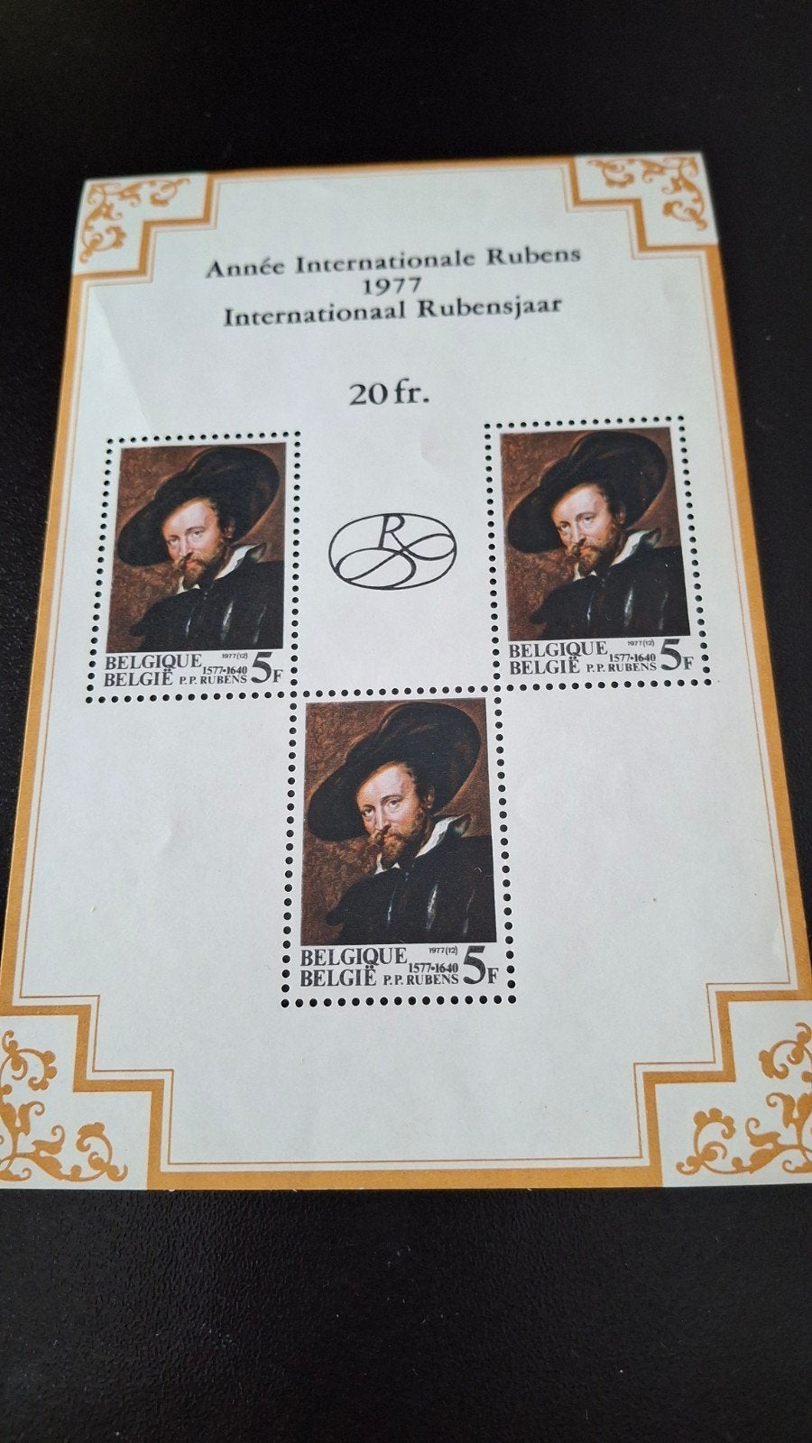 Timbre Année Internationle Rubens1977, Ophalen of Verzenden