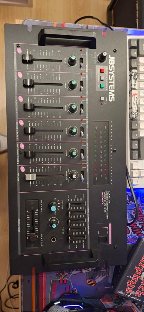 JBsystems LAM 91  mengpaneel, Enlèvement, Comme neuf