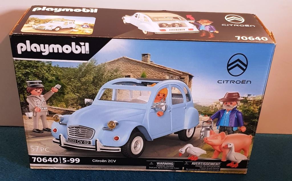 PLAYMOBIL Citroën 2CV - #70640 Nouveau et complet, Envoi, Neuf, Ensemble complet