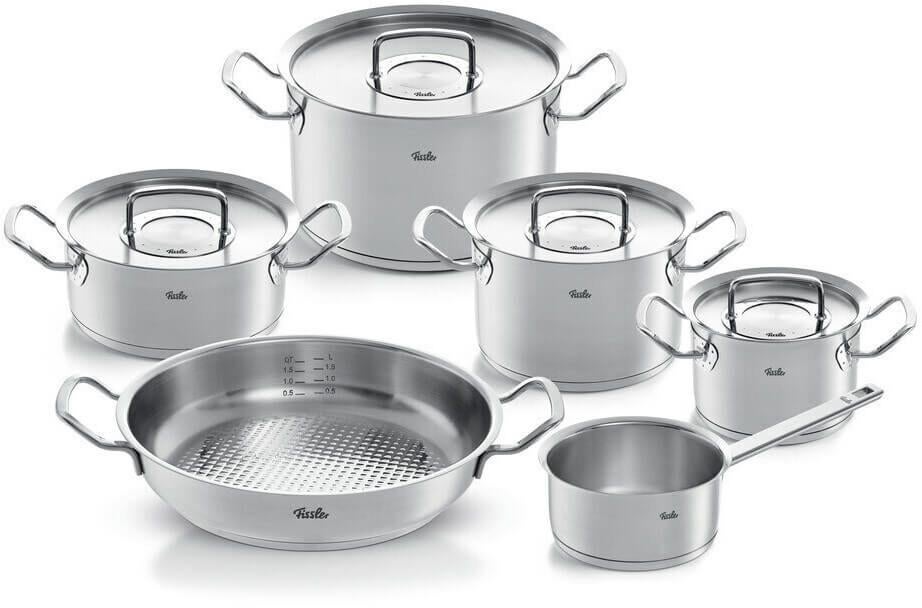 Nieuw | Fissler ORIGINAL PROFI Kookpannenset 6-delig, Maison & Meubles, Cuisine | Casseroles & Poêles, Neuf, Ensemble de casseroles