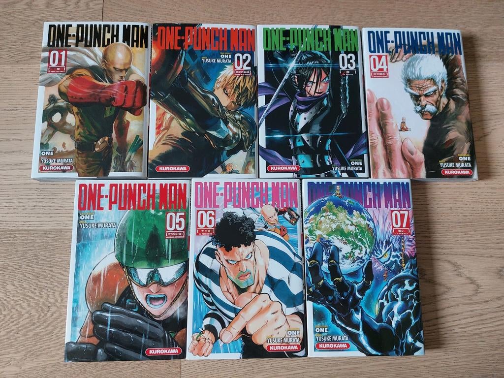 SOLDES One-Punch Man Mangas 7 tomes NEUFS, Plusieurs comics, Enlèvement, Neuf, Yusuke murata