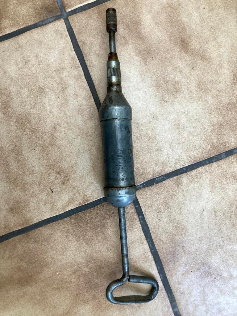 Pompe a graisse Alemite vintage, Enlèvement ou Envoi, Utilisé