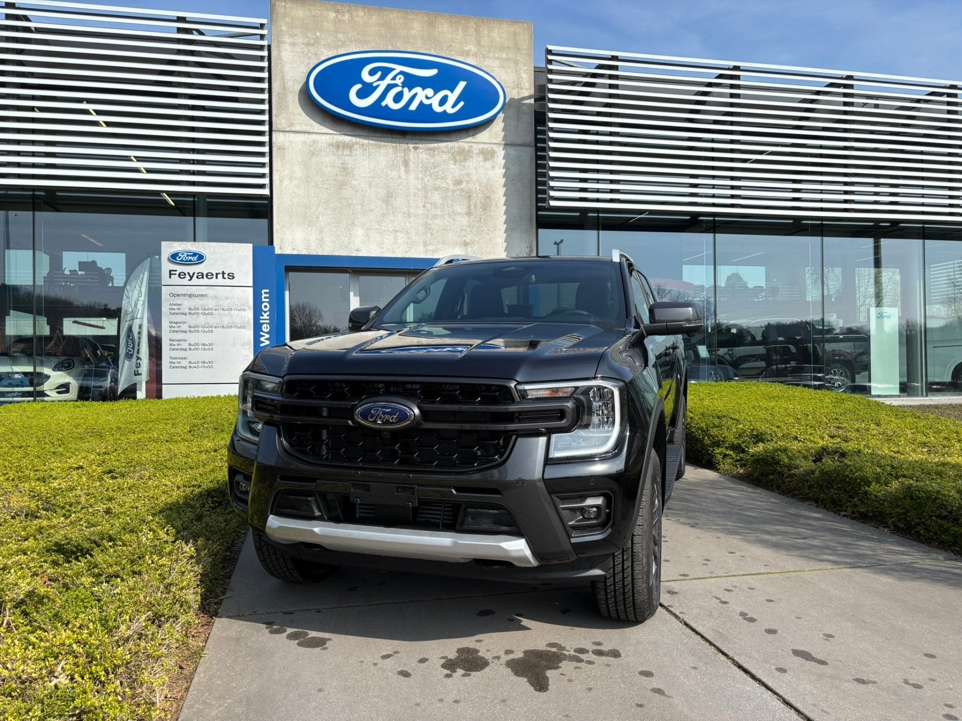 Ford Ranger WILDTRAK 205 PK DAGINSCHRIJVING (automatique), Autos, Cuir, Achat, Euro 6, Autres couleurs