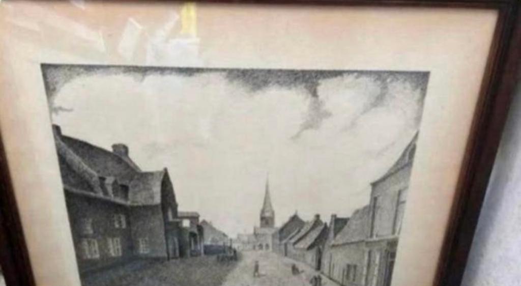 Schilderij gesigneerd door Boussu, Ophalen, Gesigneerd