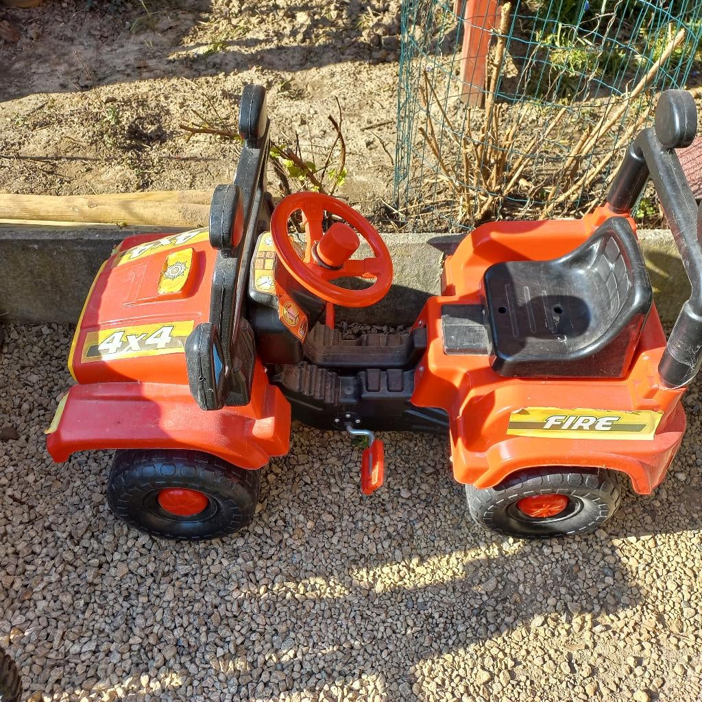Tractor speelgoed, Ophalen, Gebruikt